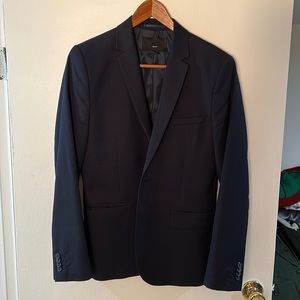H&M suit jacket/blazer blue 34R
